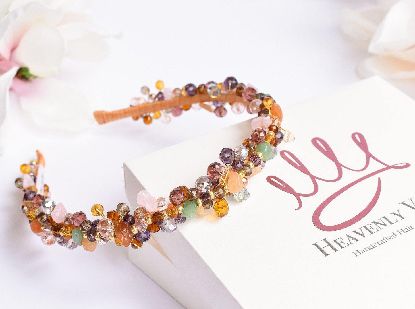 Dulce de Coco Headpiece - HEAVENLY VOWS