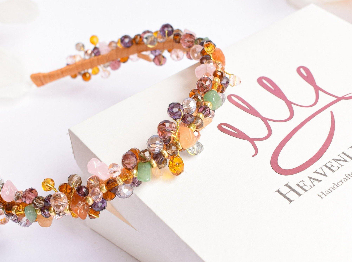 Dulce de Coco Headpiece - HEAVENLY VOWS