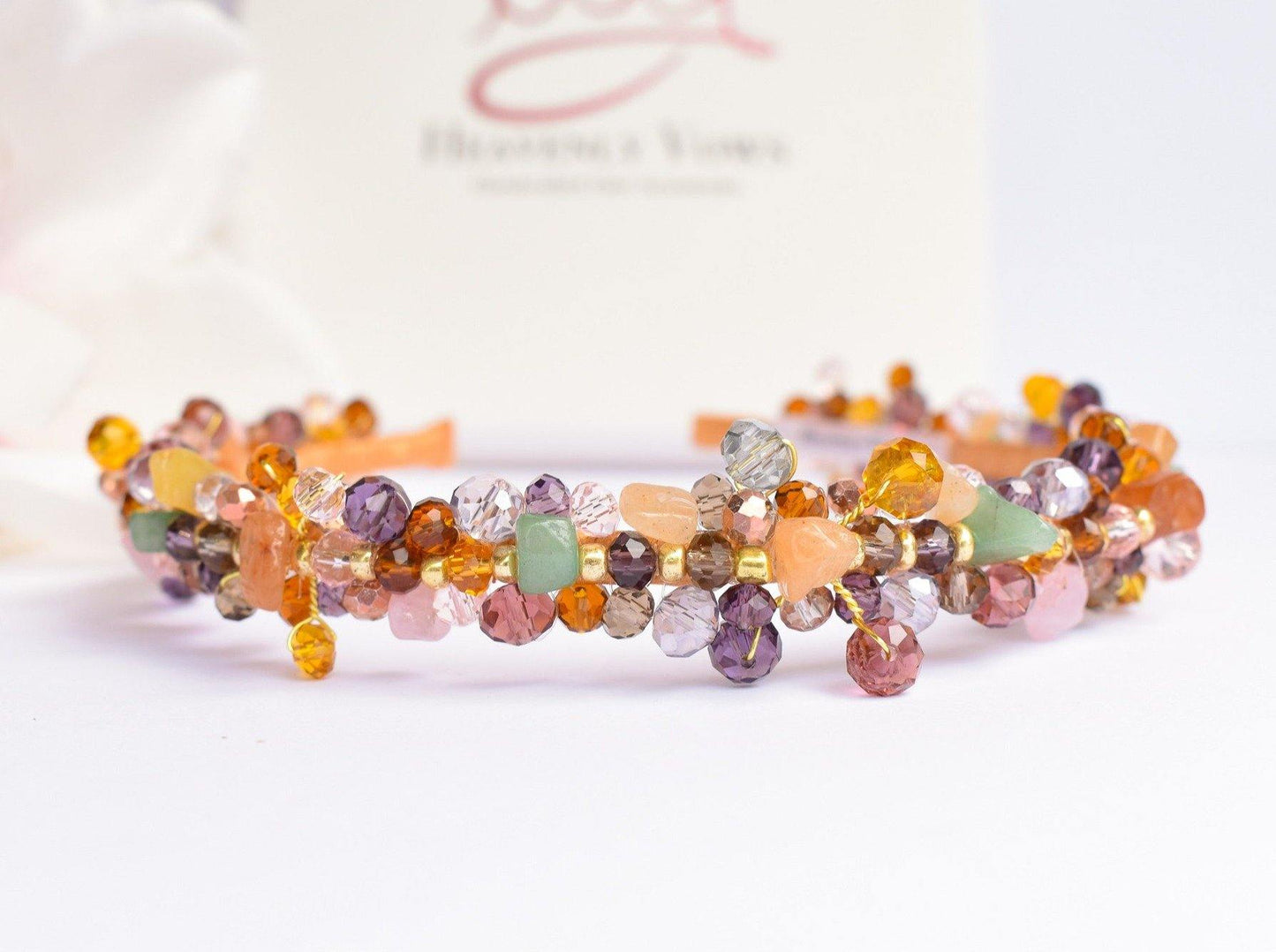 Dulce de Coco Headpiece - HEAVENLY VOWS