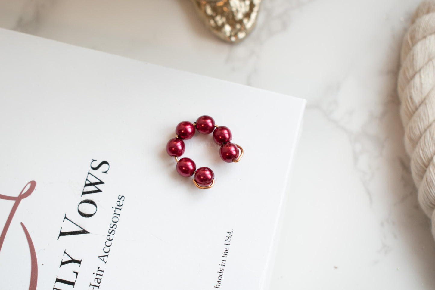 Mayela Pearled Earcuffs