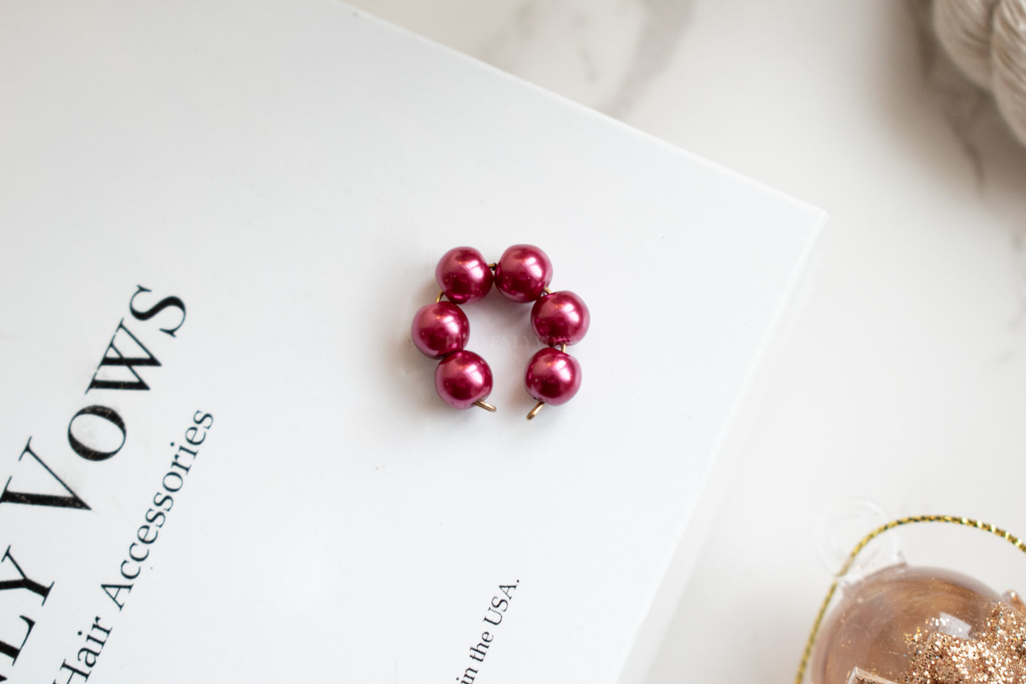 Mayela Pearled Earcuffs