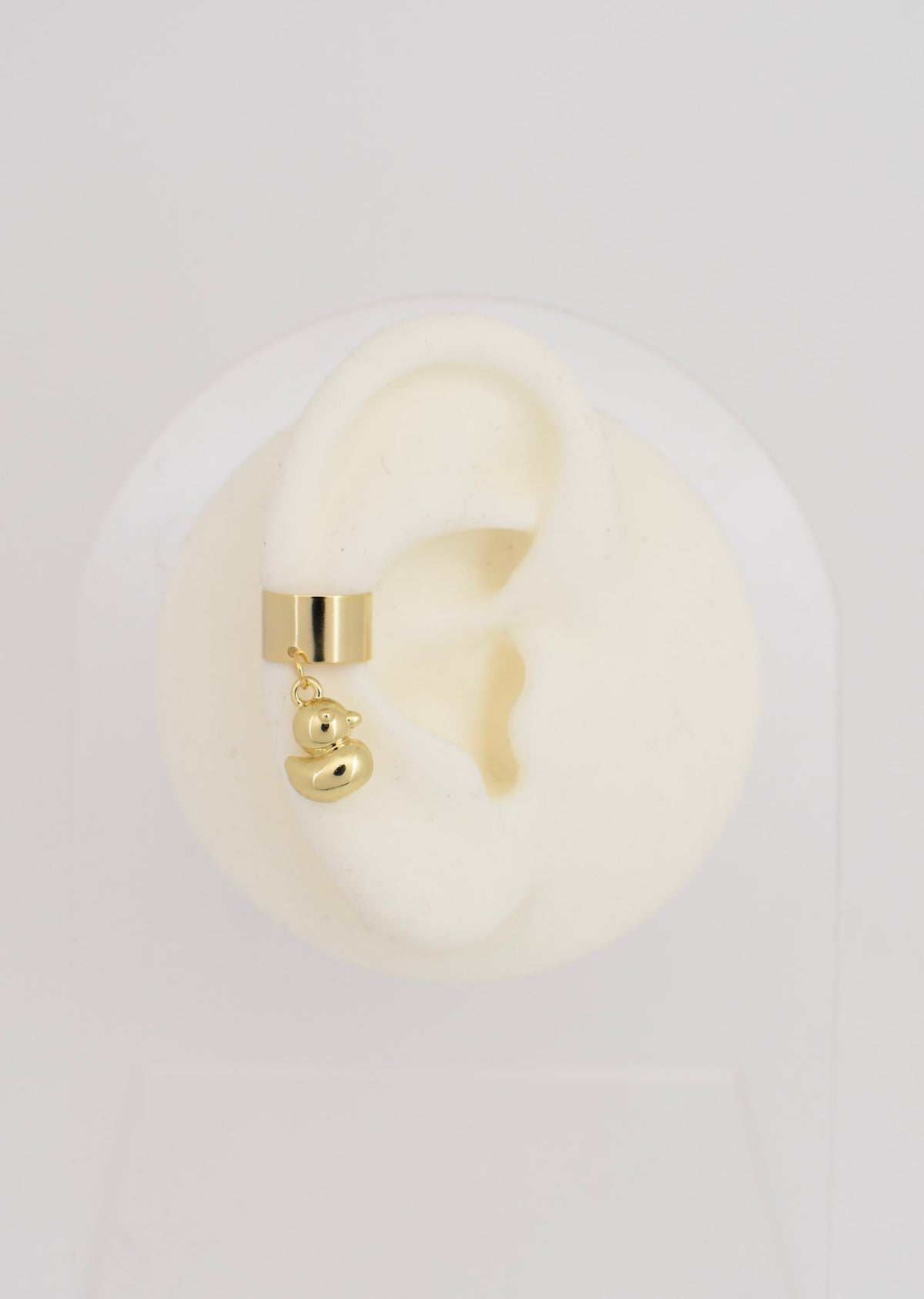 Gold Classic Charm Earcuffs