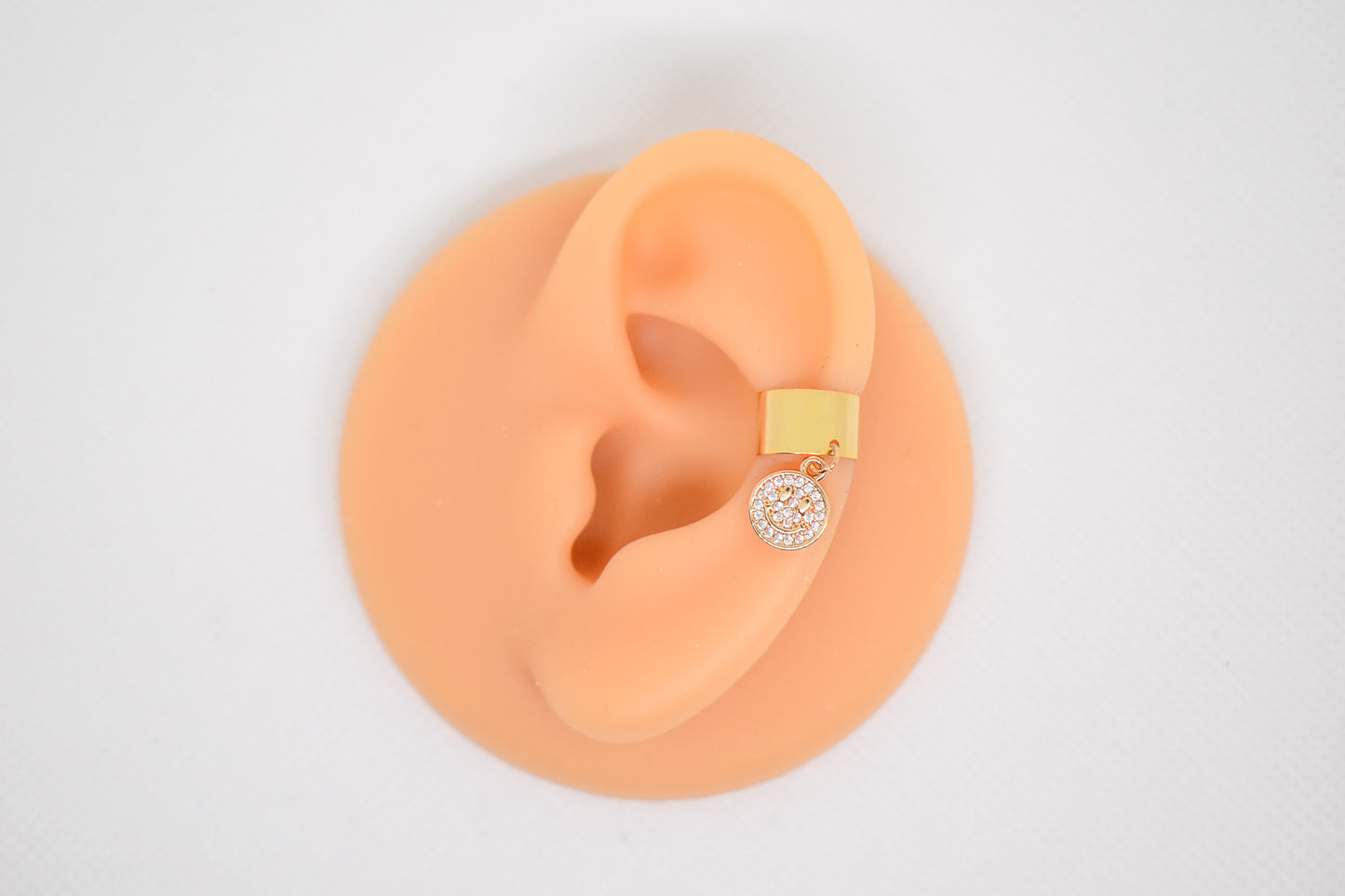 Gold Classic Charm Earcuffs