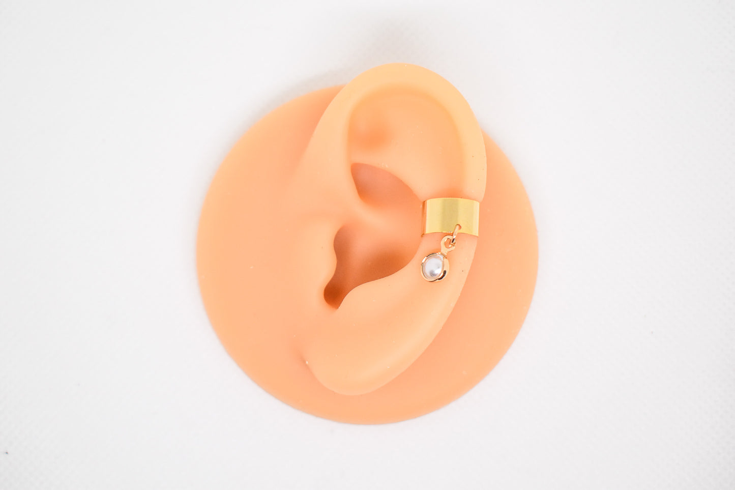 Gold Classic Charm Earcuffs