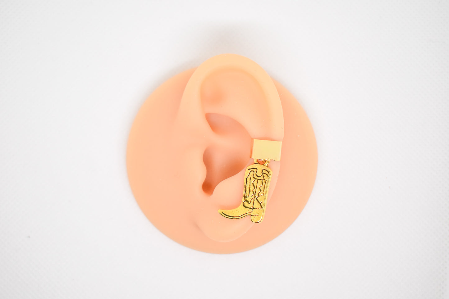 Gold Classic Charm Earcuffs