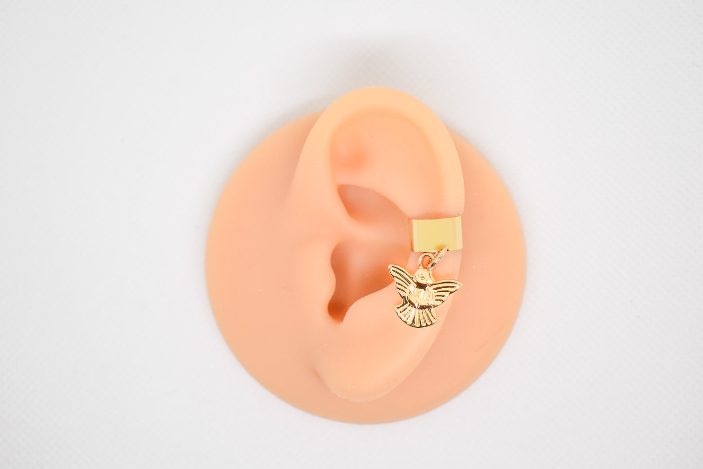Gold Classic Charm Earcuffs