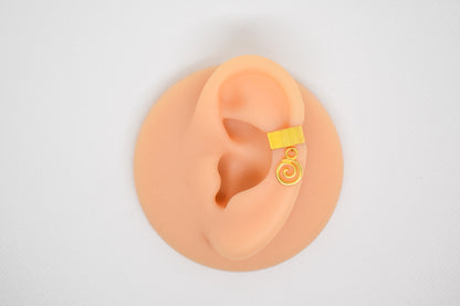Gold Classic Charm Earcuffs