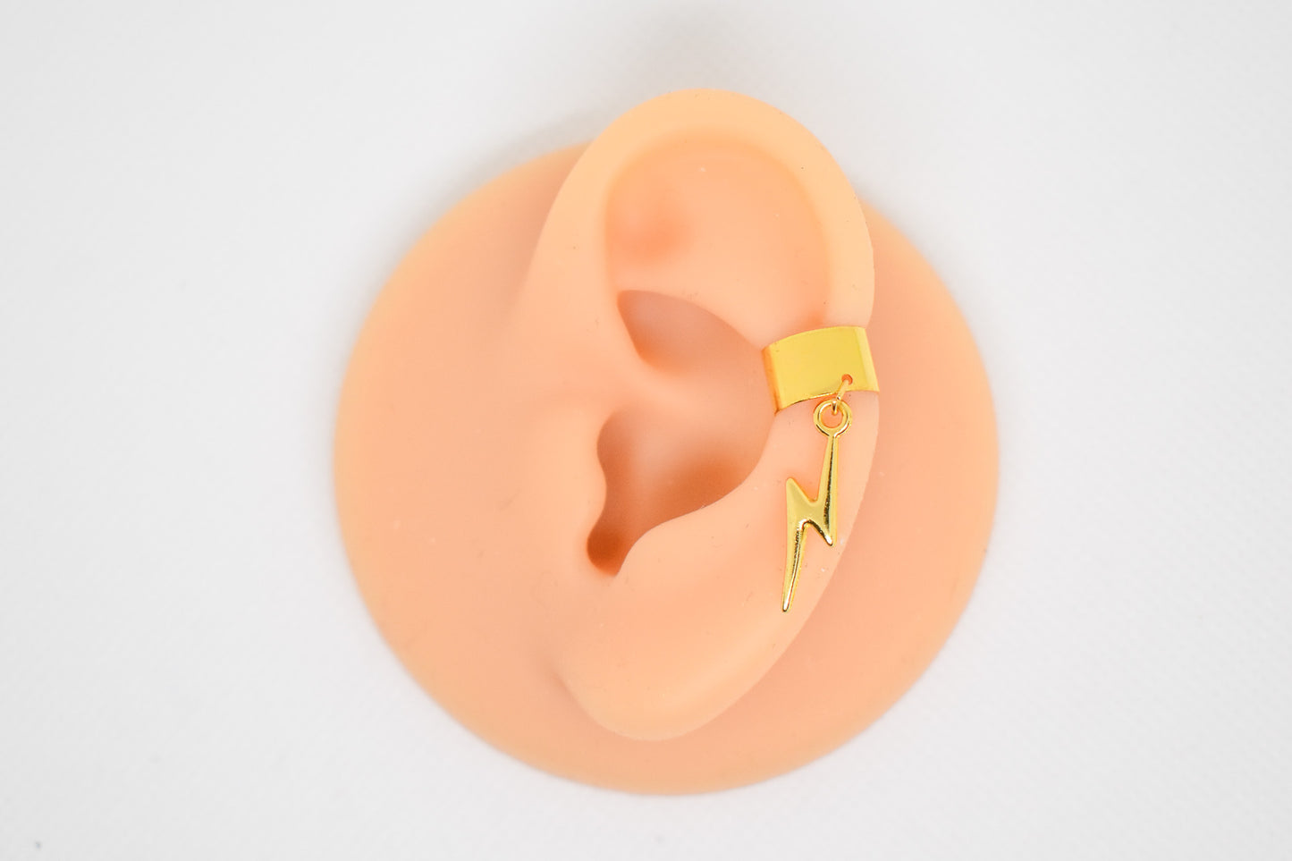 Gold Classic Charm Earcuffs