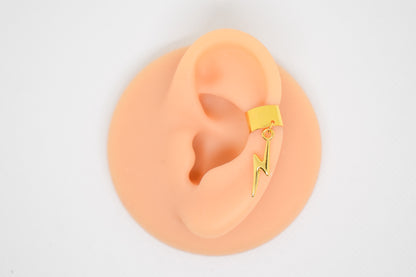 Gold Classic Charm Earcuffs
