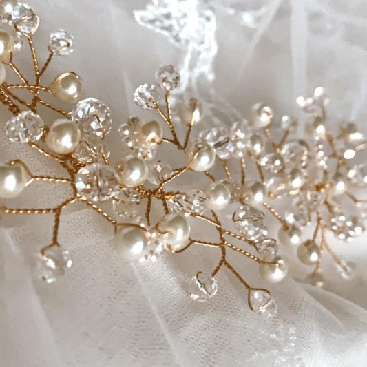 Amelí Bridal Headpiece - HEAVENLY VOWS