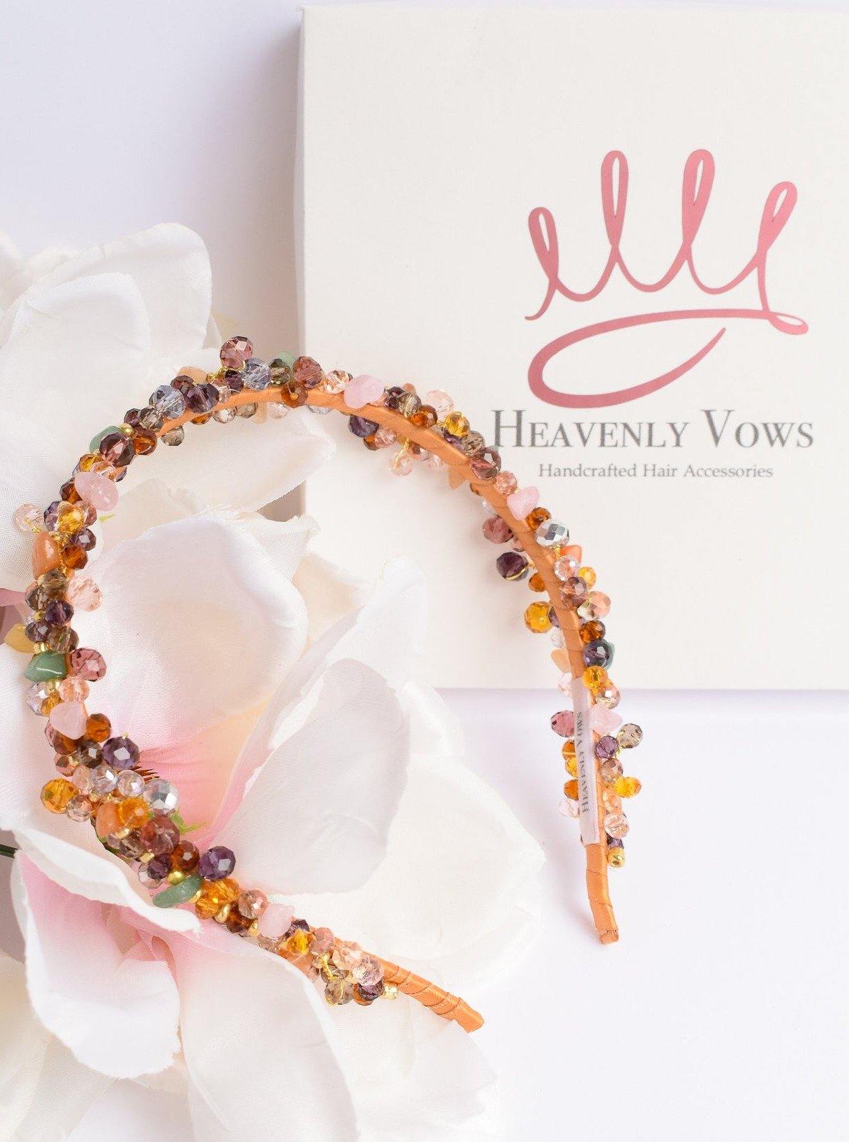 Dulce de Coco  Headpiece - HEAVENLY VOWS