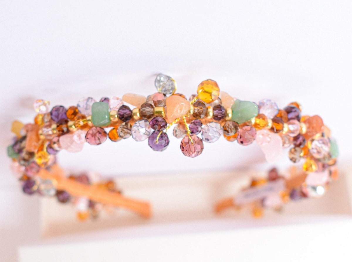 Coco Crystal Headband Dulce de Coco Crystals Headpiece – HEAVENLY main image 2