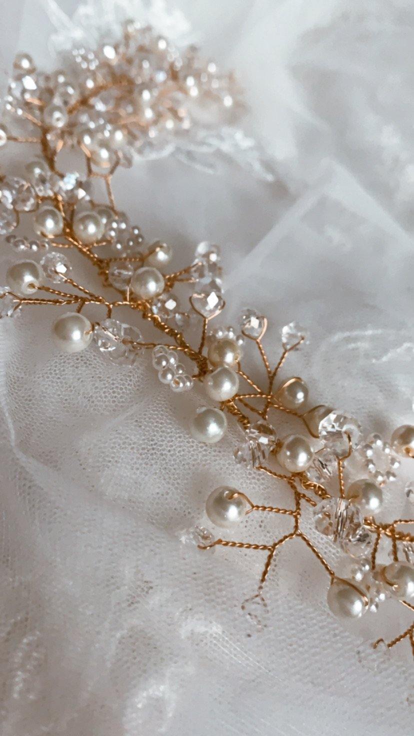 Amelí Bridal Headpiece - HEAVENLY VOWS