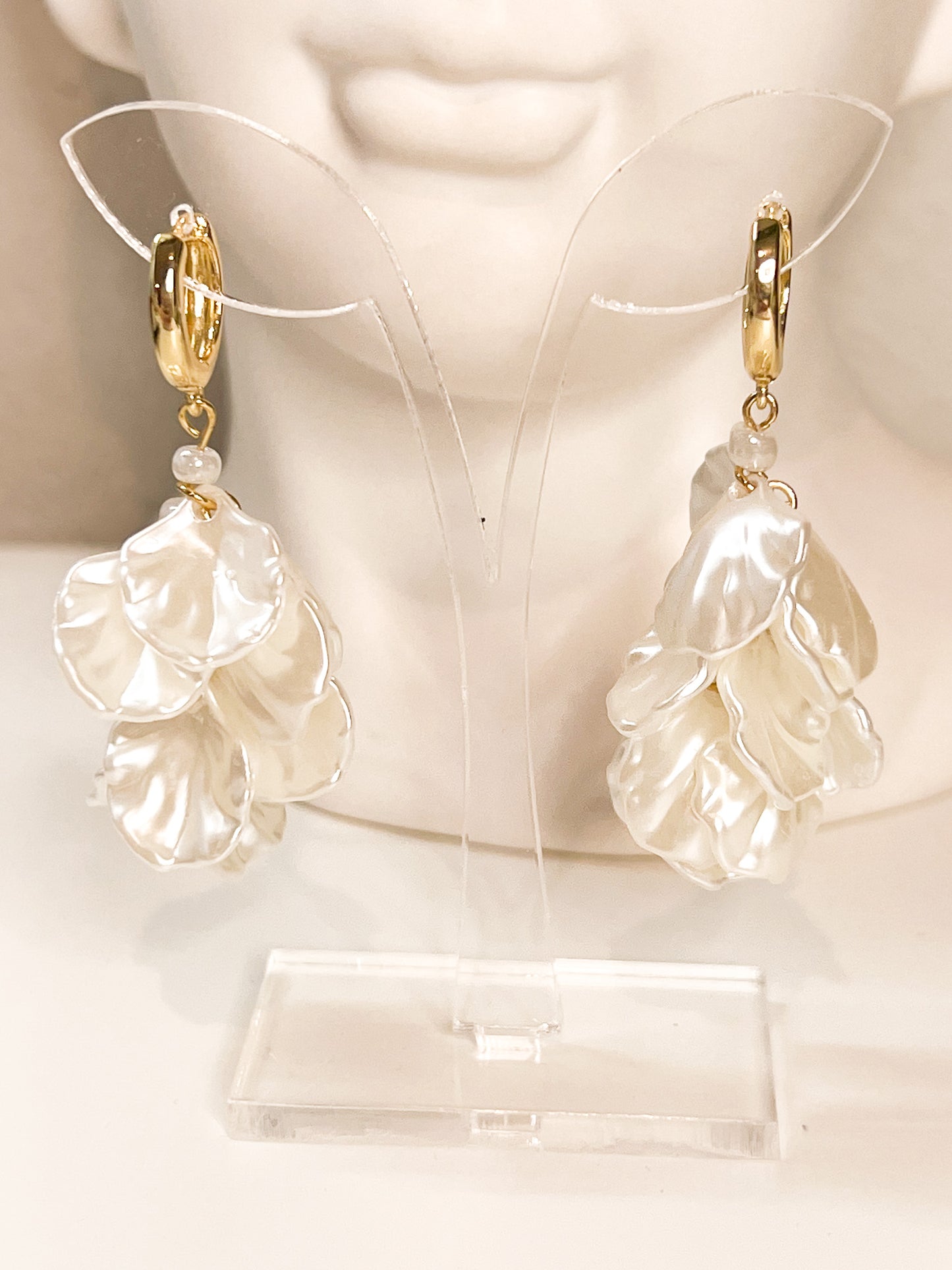 Petals Gold Earrings