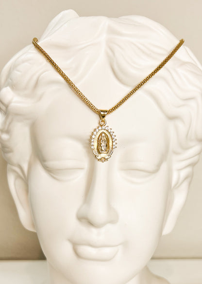 Virgin Mary Necklace