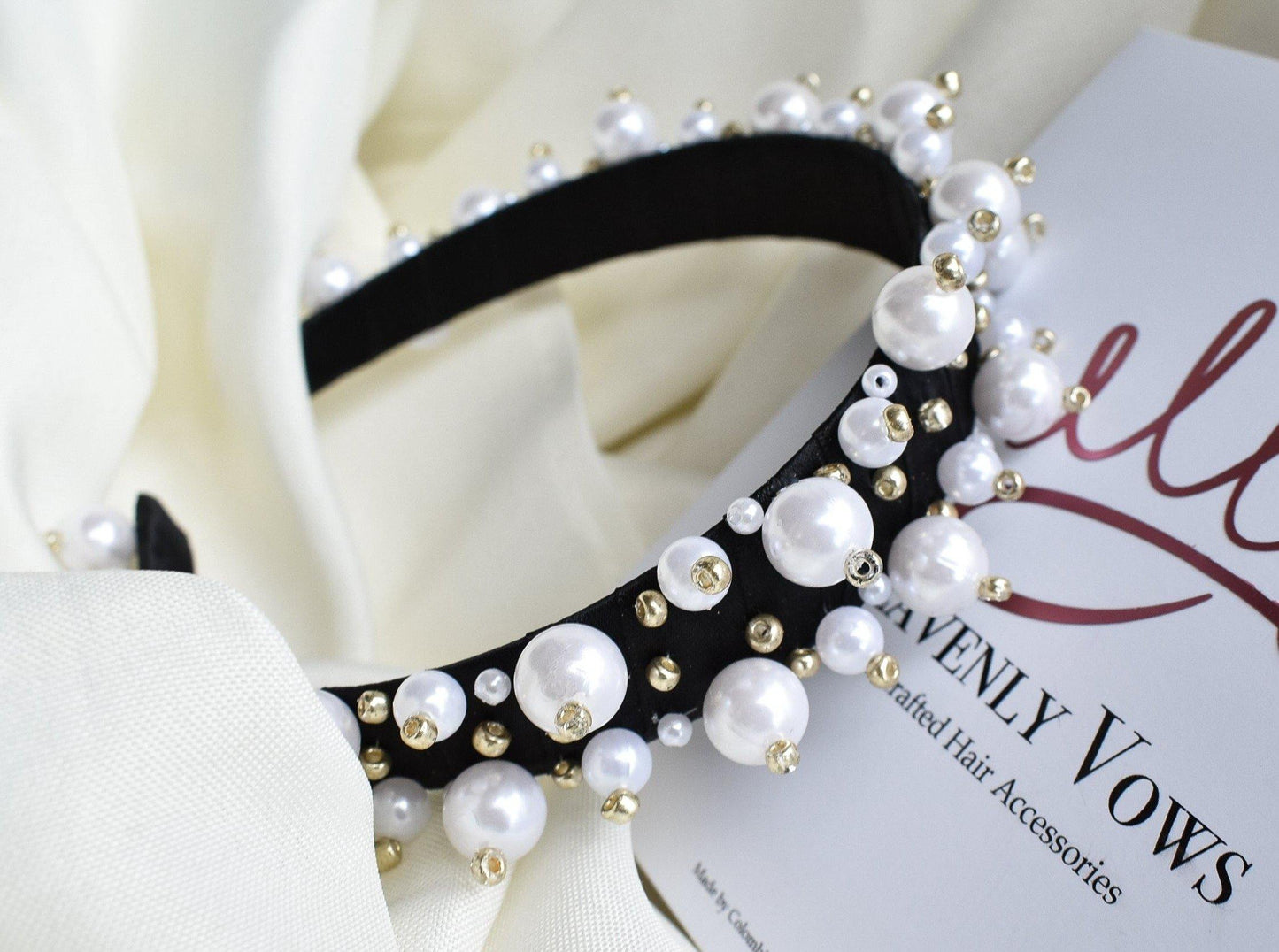 Princess Diana Headband - HEAVENLY VOWS